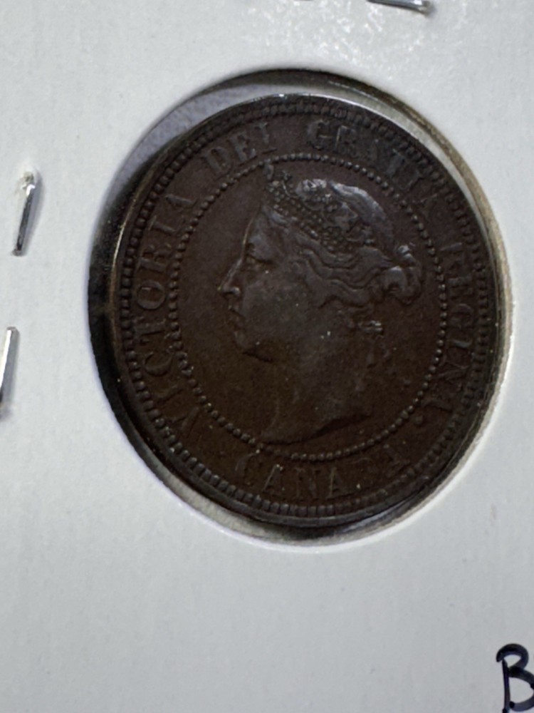 1888 Canada Large Cent Bronze Coin