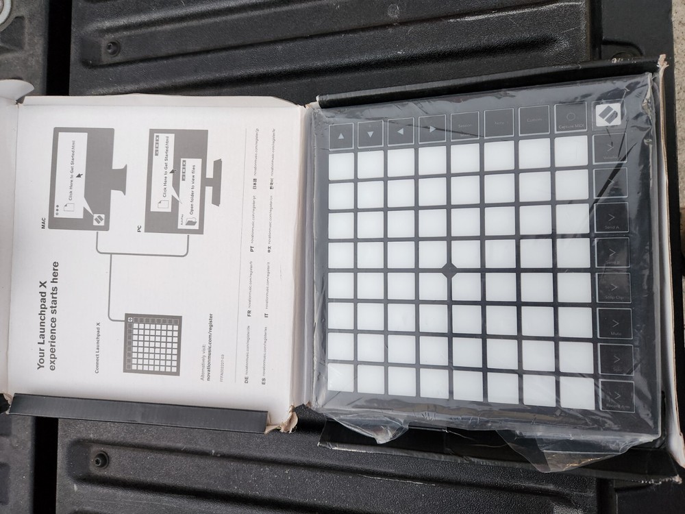 Novation Launchpad X 64 Velocity Sensitive Pad Grid Controller for Ableton Live