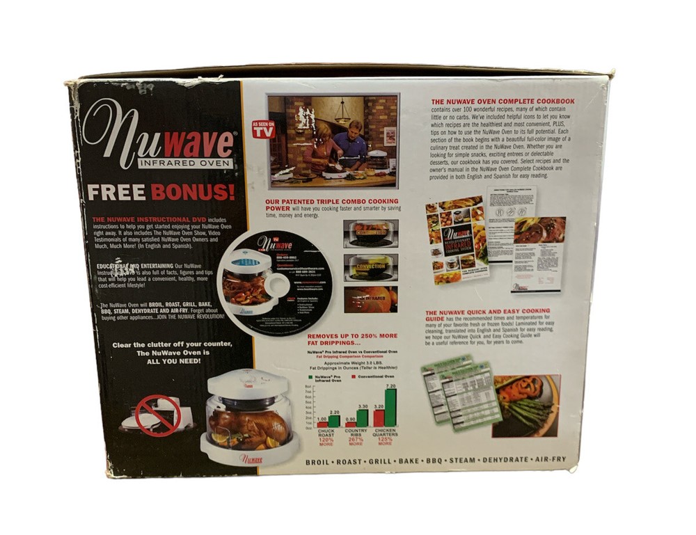 Nuwave Infarared Oven Cooking System Model 20201