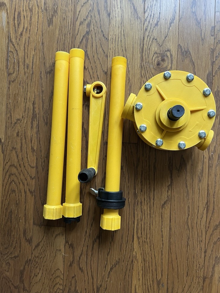 Polypropelene Plastic Rotary 55 Gallon Drum Barrel Pump for Water Based Solution