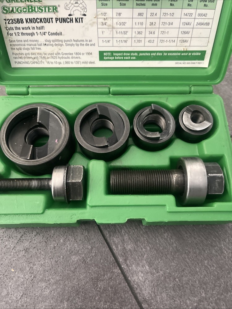 Slug Buster Knockout Punch Set