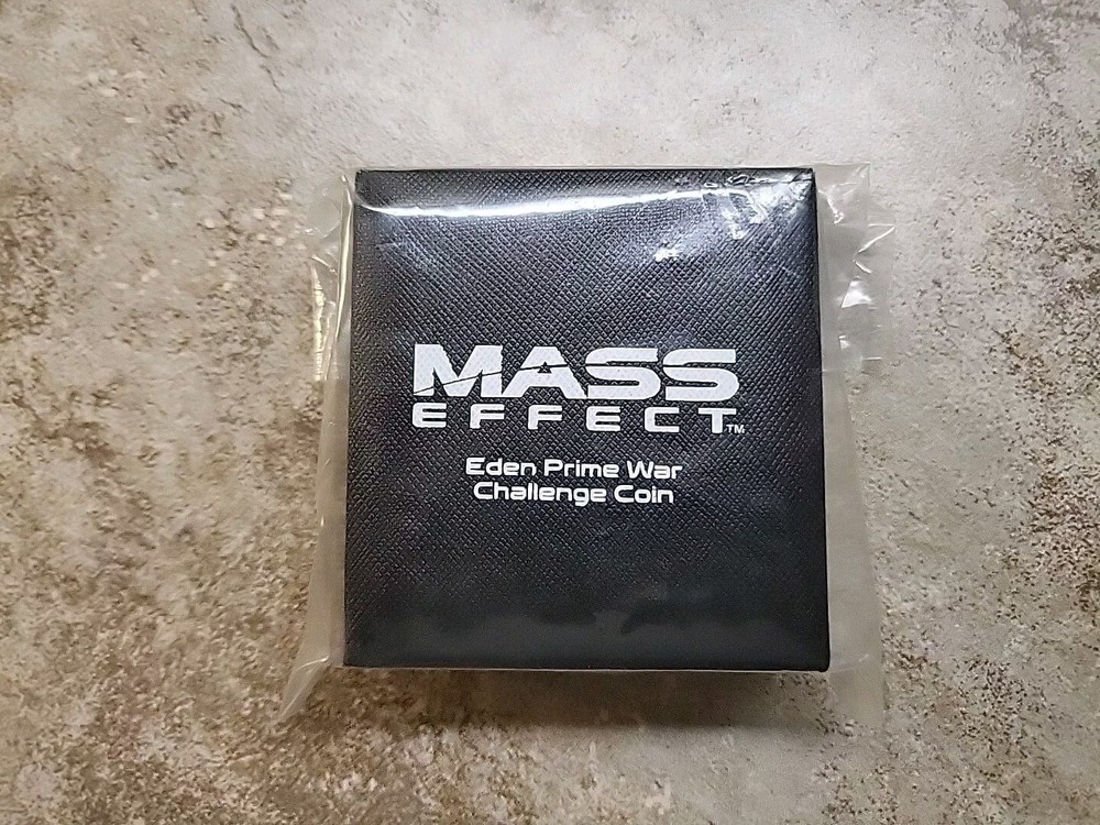 Mass Effect - Eden Prime War Challenge Coin - New