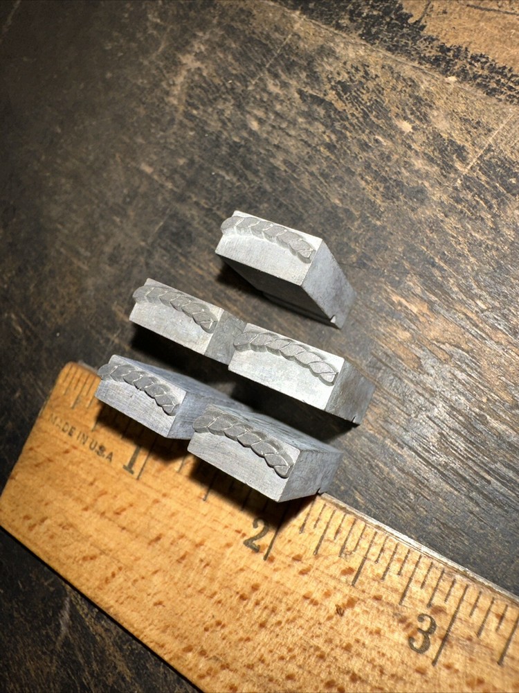 Printing Blocks ( 5 Ornamental Borders) Lead Blocks