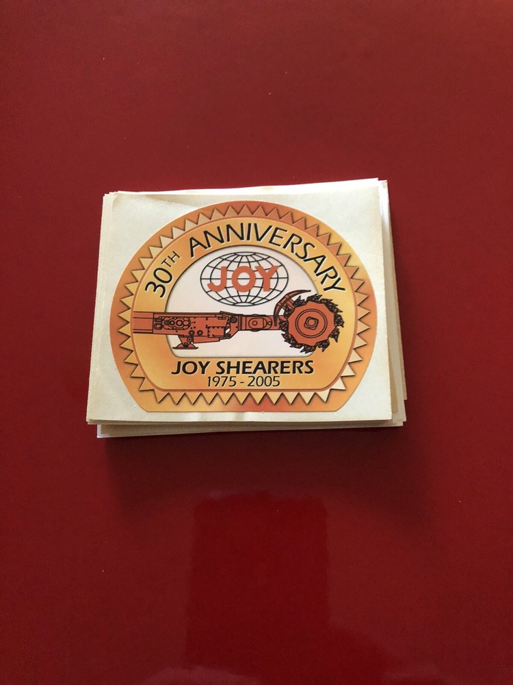 joy coal mining stickers Item 8