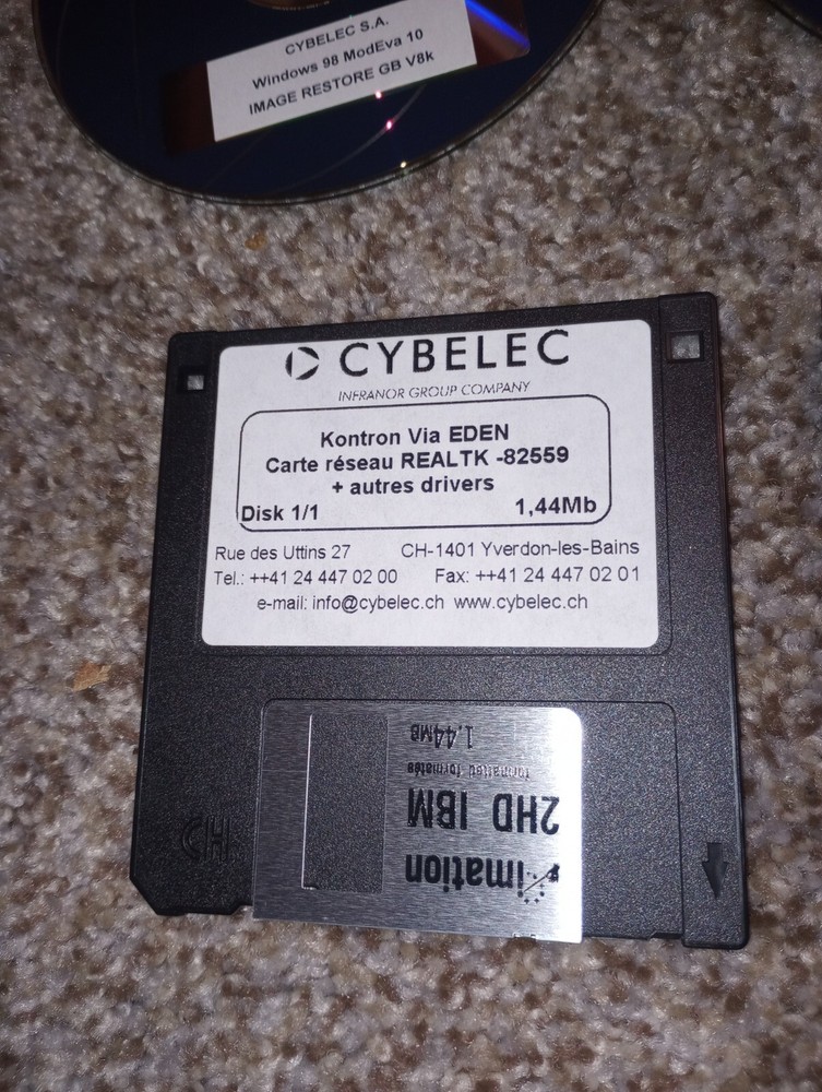 GENUINE CYBELEC INFRANOR INC 2D CH22388 SOFTWARE