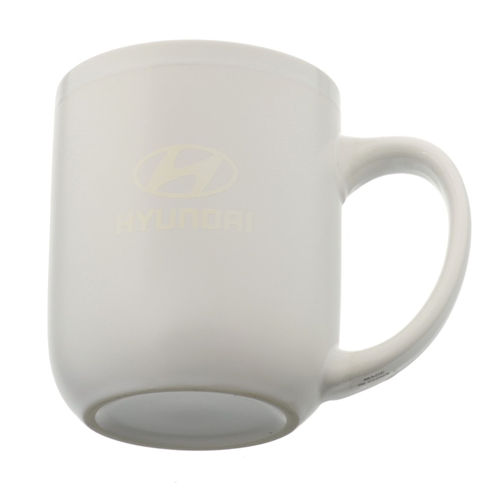 Hyundai White Logo Mug