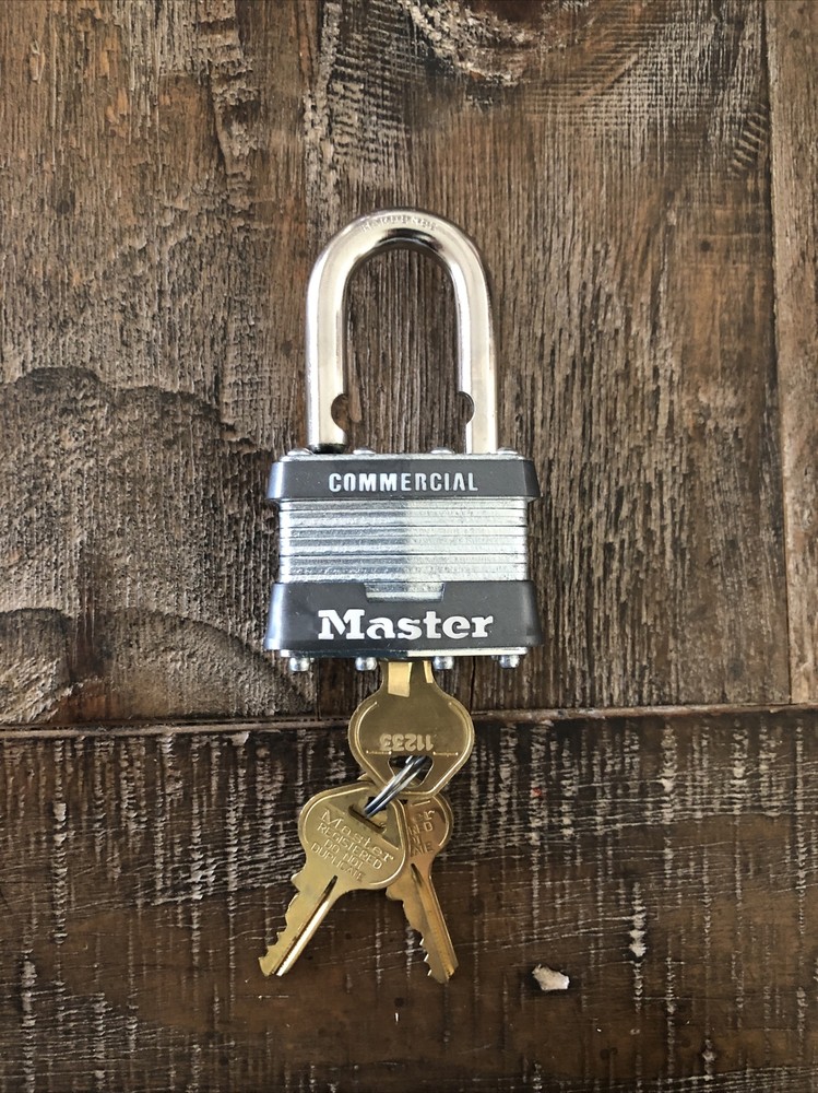 Master Lock Different Keyed Padlocks Set Of 6