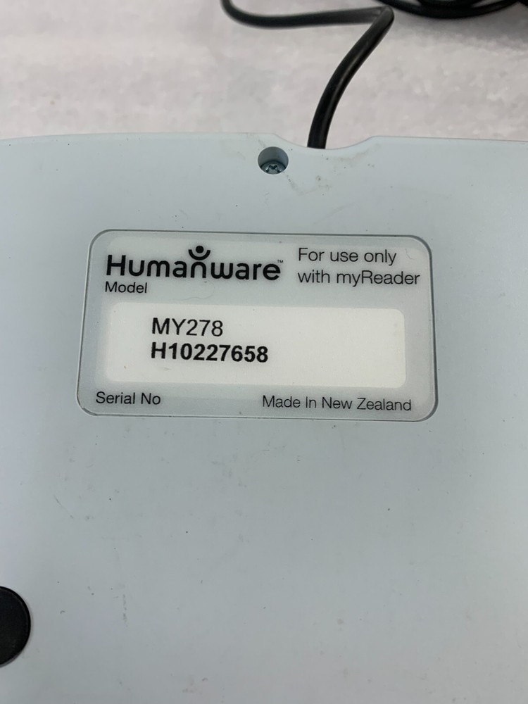 Humanware MY278 myReader 2 for use only with myReader FREE SHIPPING