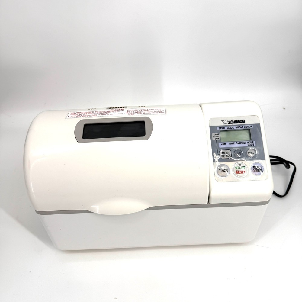 Zojirushi BBCC-V20 Bread Maker Machine 2lb Double Paddle Tested