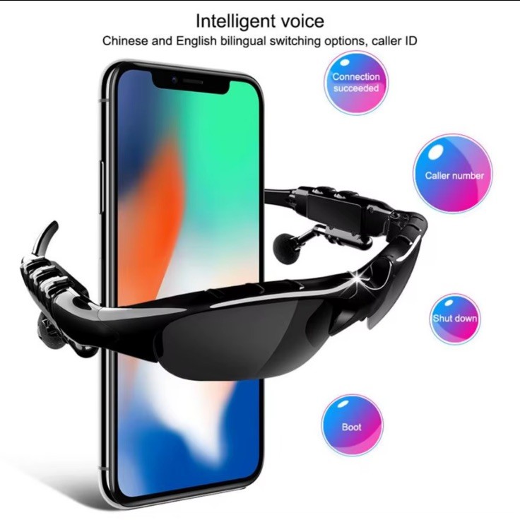 Smart Audio Sunglasses In Black