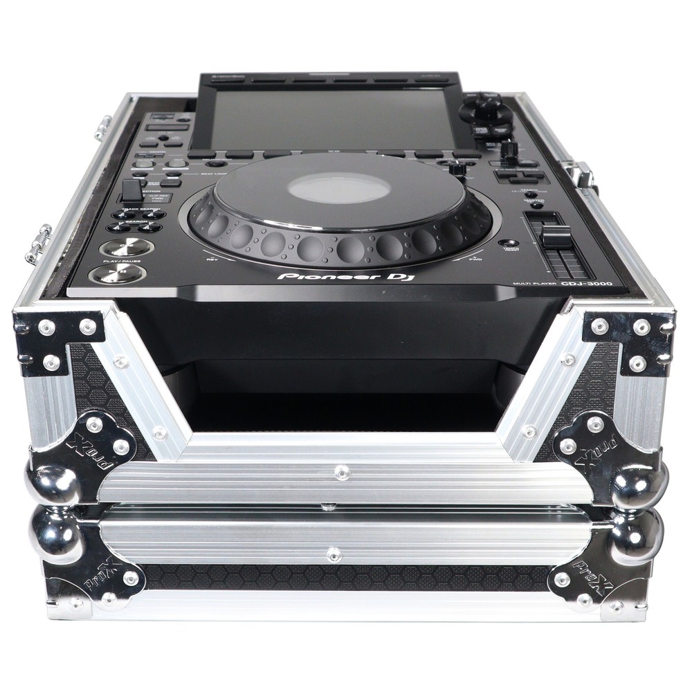 ProX Flight Case for CDJ-3000, DJS-1000, SC6000, Large Format CD-Media Player