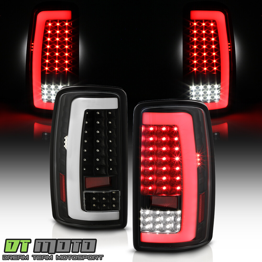 2000-2006 Chevy Suburban Tahoe GMC Yukon LED Tube Tail Lights Lamps Left+Right