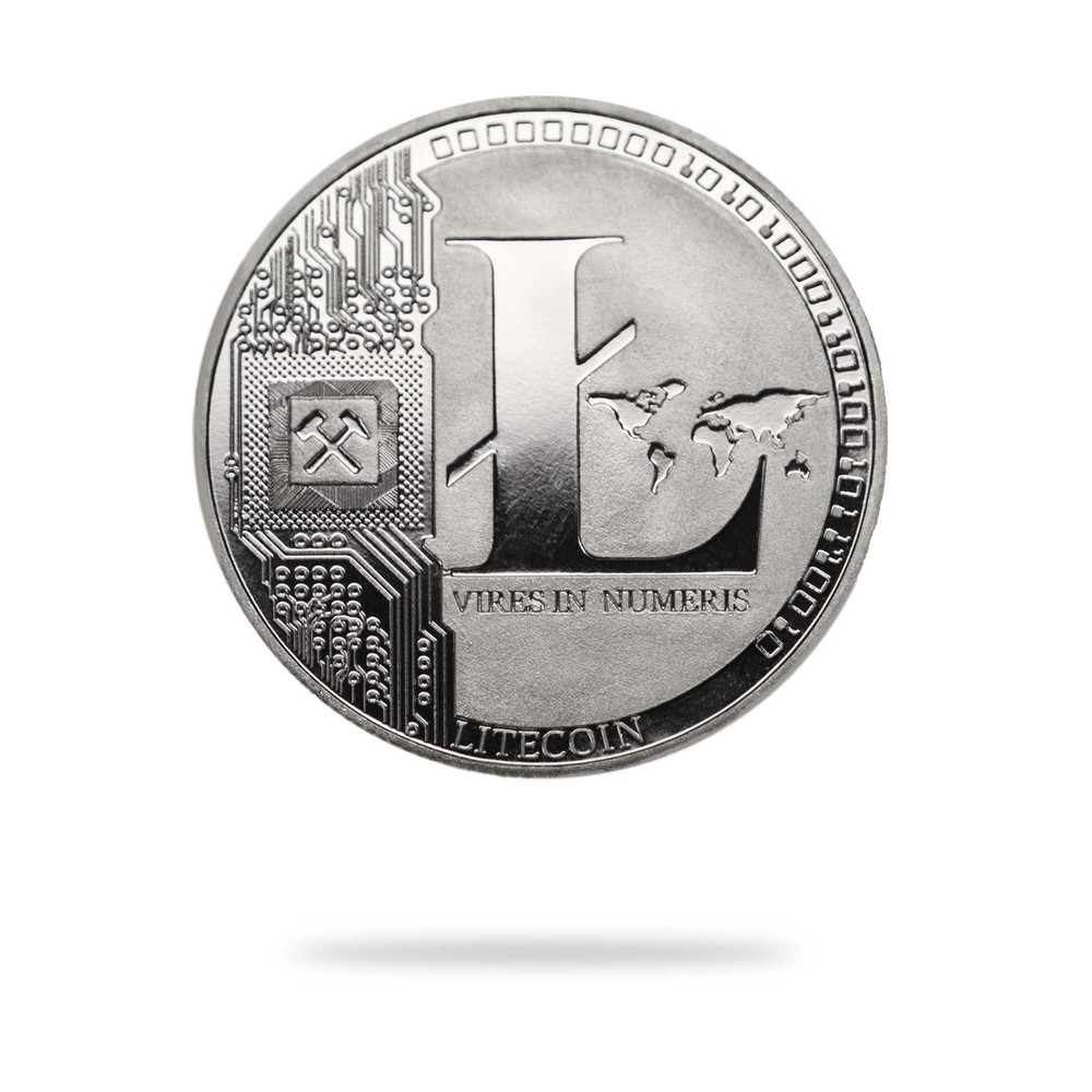 Cryptochips | Litecoin (LTC) Physical Crypto Coin | Collectable Cryptocurrency