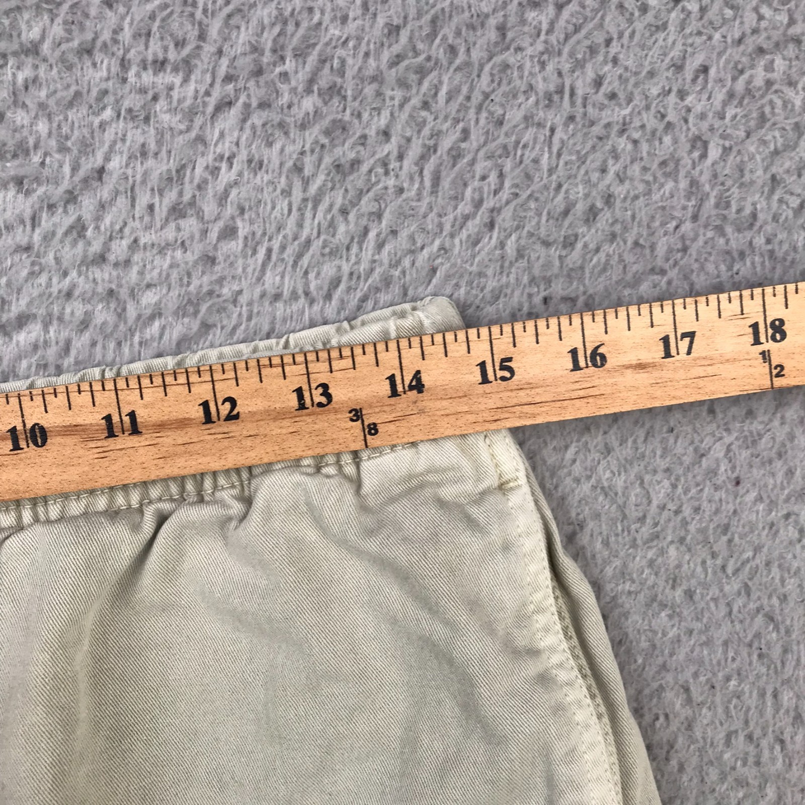 Gramicci Vintage G Series Shorts Mens M Khaki 8" Cotton Belted Hiking Climbing