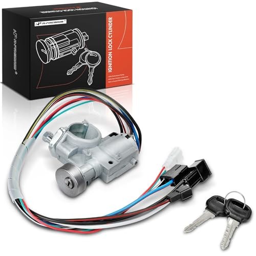 Ignition Lock Cylinder with 2 keys Compatible with Mazda Vehicles - B2000