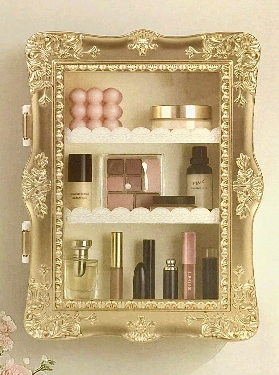 Viral TikTok Gold Gilded Display Shelf Room2Room Brand New Free Shipping