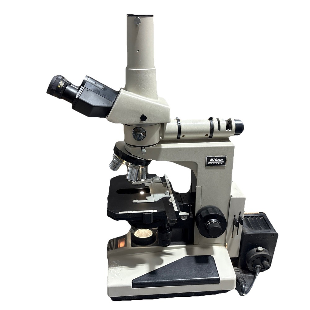 Nikon Optiphot Microscope M Plan 100 60 5 10 20 objective lenses