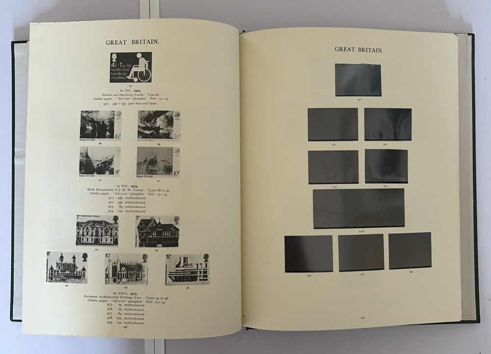 Stanley Gibbons Great Britain Windsor Stamp Album Volume II 1970-1981, Good used