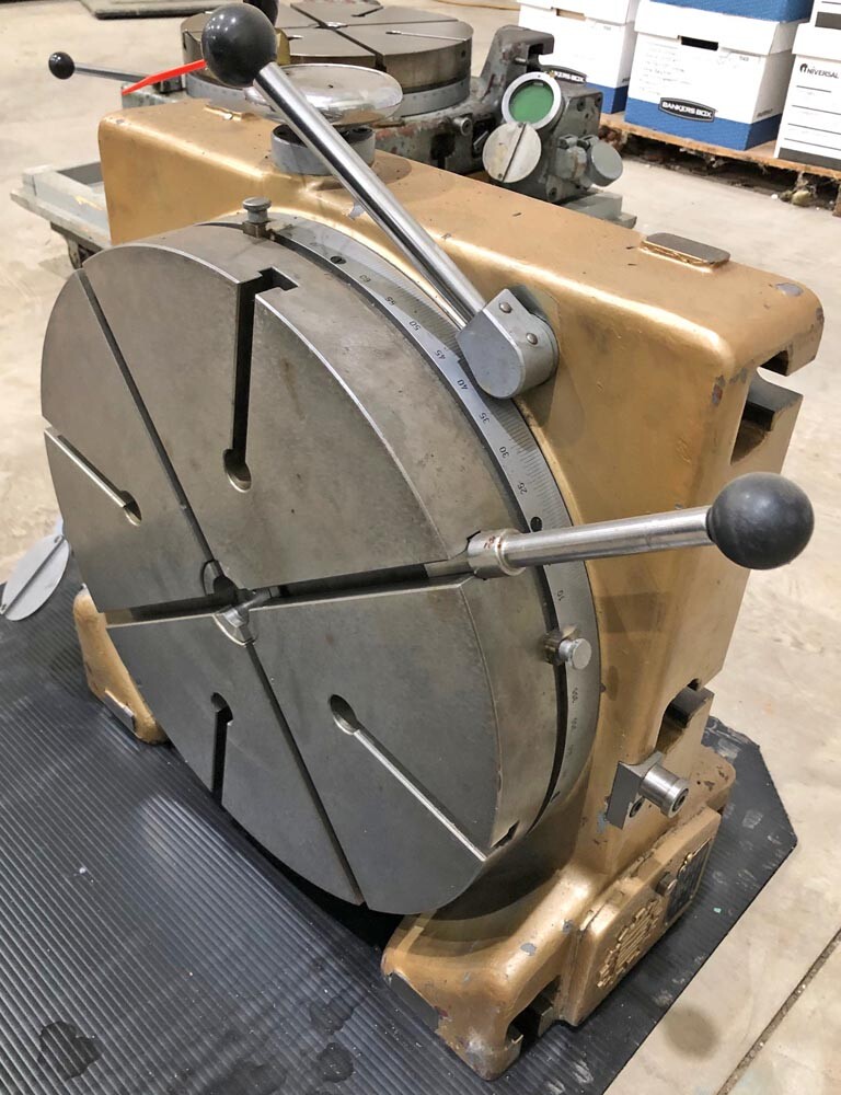 DIXI 450P 18" Horizontal & Vertical Optical Rotary Table