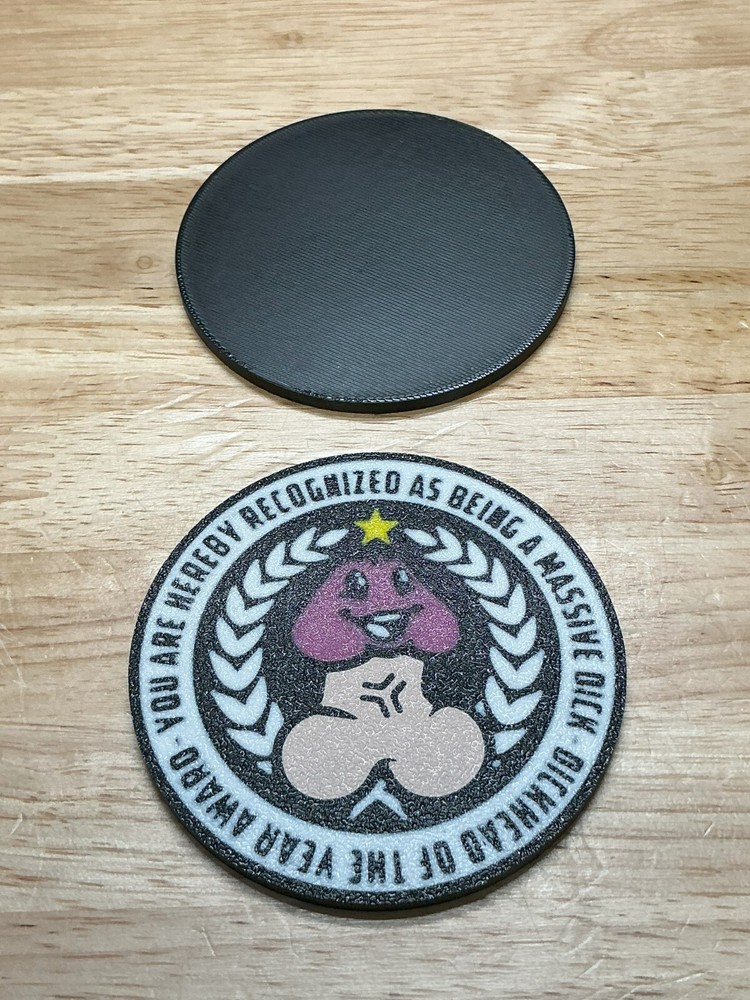 Dickhead Novelty Coin (Hobo Nickel)