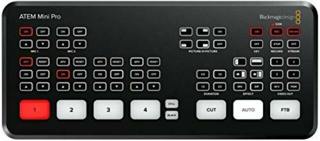 Blackmagic Design ATEM Mini Pro HDMI Live Stream Switcher