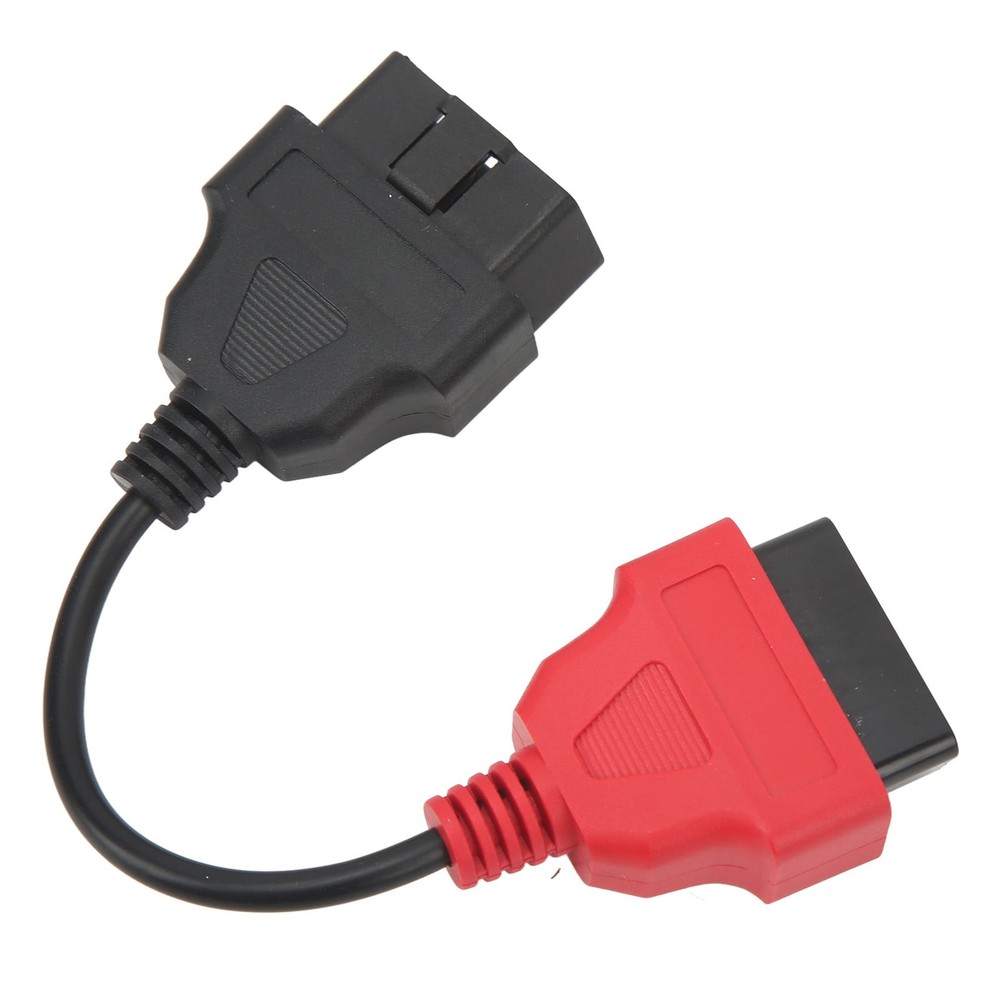 OBDIISVS Red OBD2 SRS Diagnostic Cable Adapter for EcuScan System 2 Reset Tool