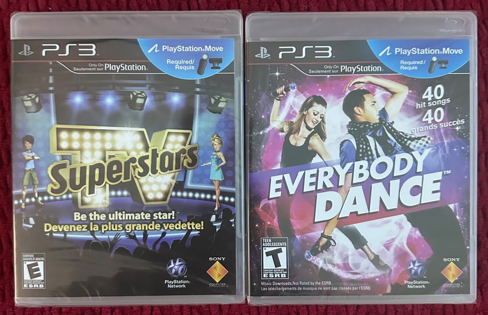 Brand New Playstation Eye Camera And Motion Controller Bundle PS3 With Games