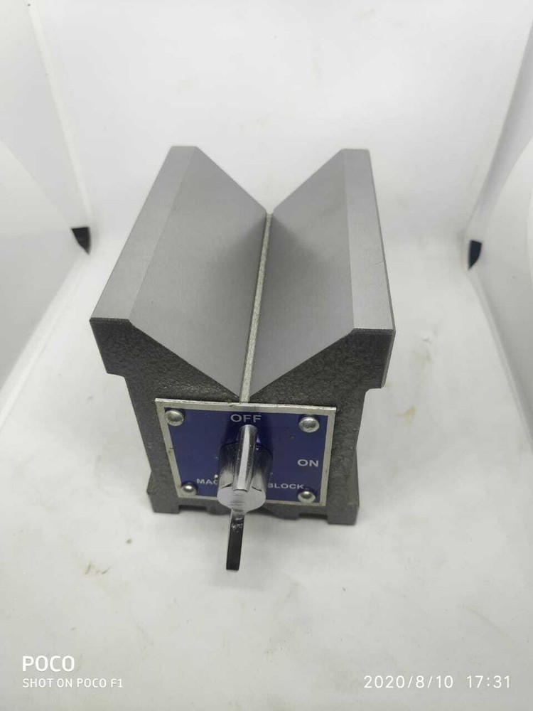 Magnetic V block Matched Pair / 1pc Both Side V Packed Precision quality export.