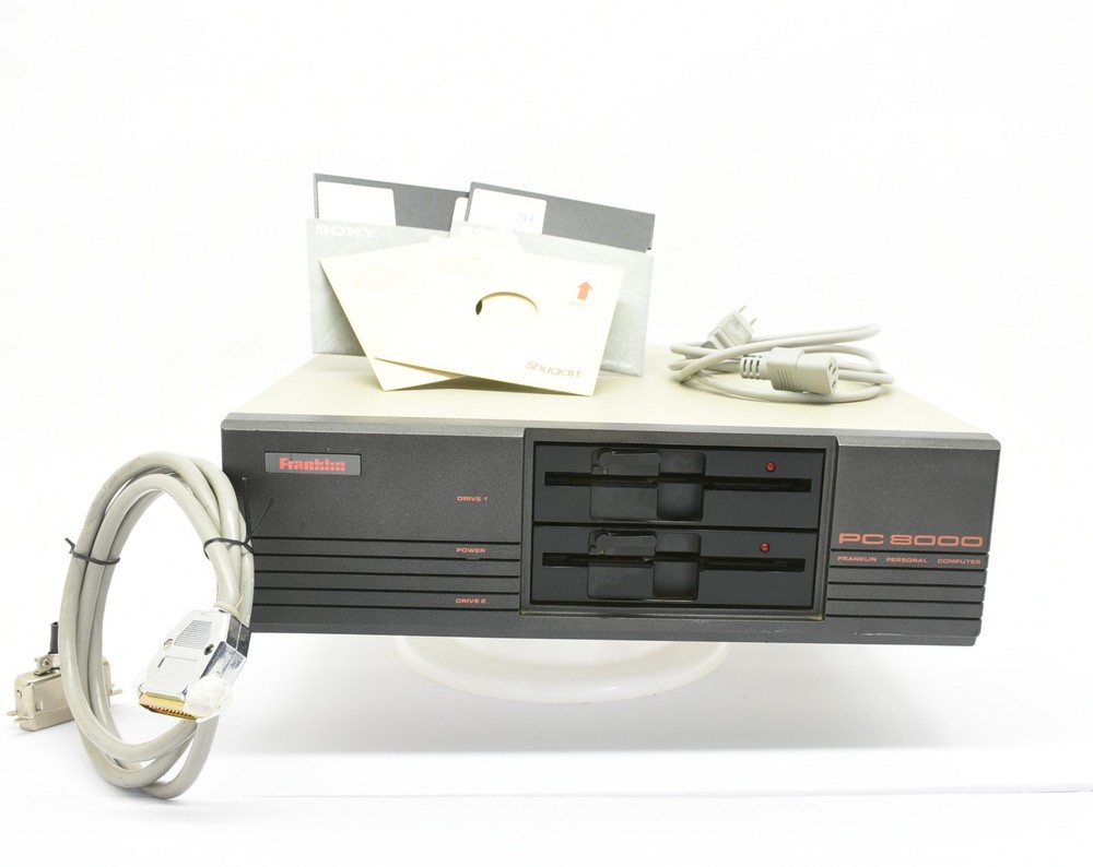 Vintage Franklin PC-8000 Computer | Complete Chassis | XT Clone | 1986 | Tested