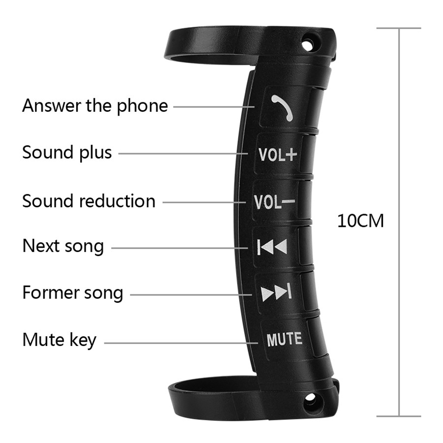 Universal Car Steering Wheel Remote Control Button Multi-Function 8465