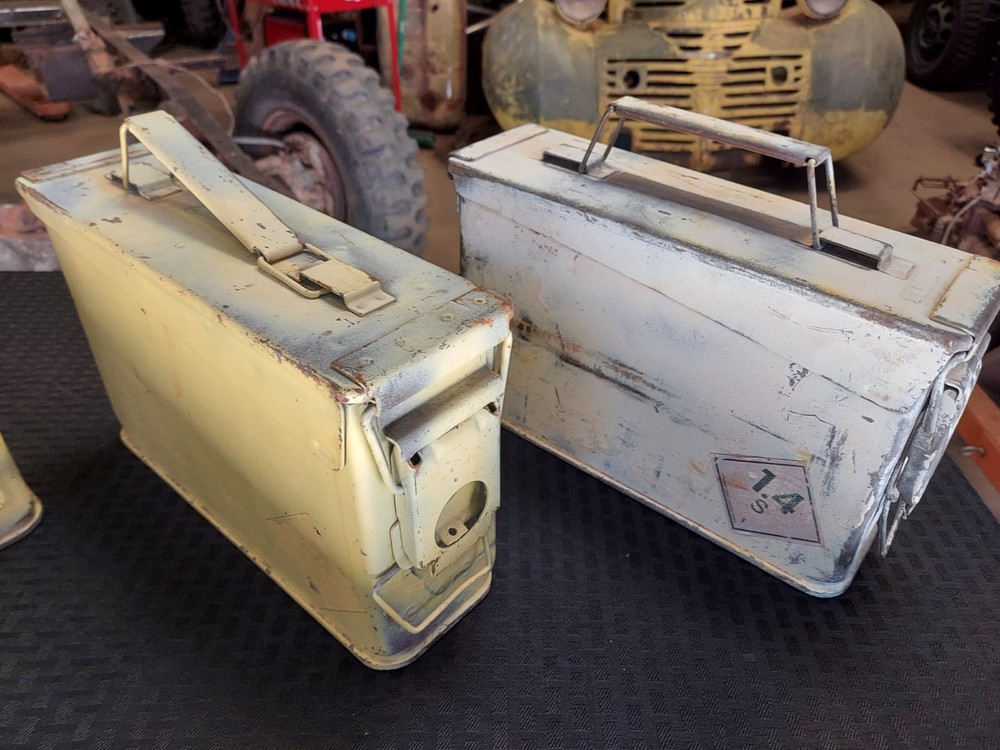 Four Quantity - 30 Cal ammo cans