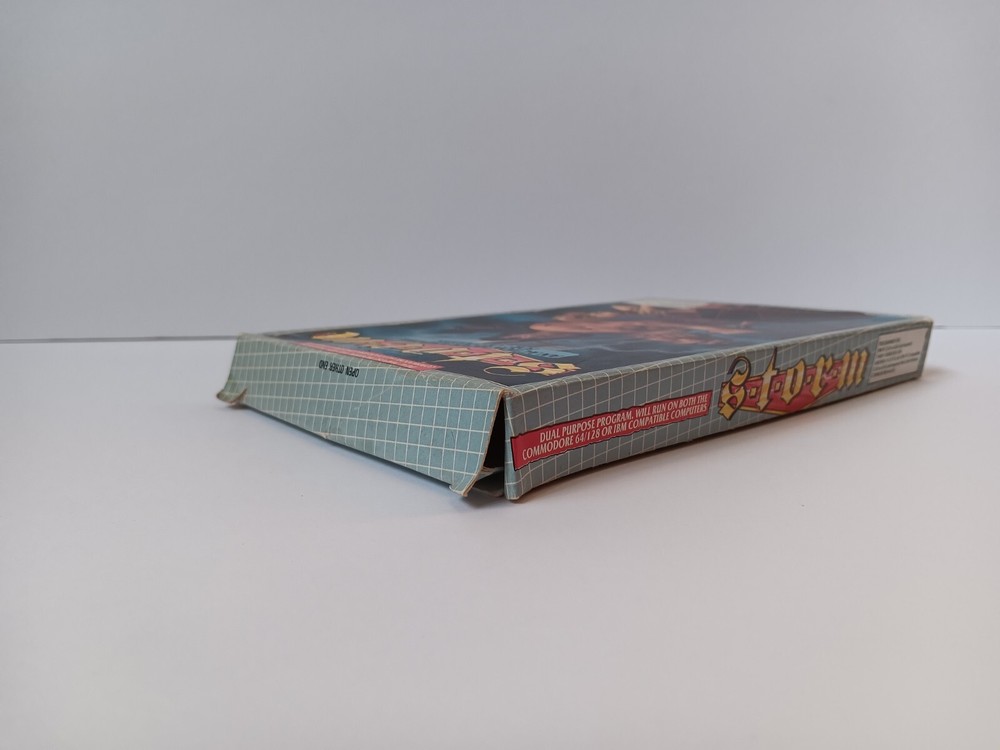 Commodore 64/128 Storm Action Arcade Adventure Computer Sotware Tested/Works
