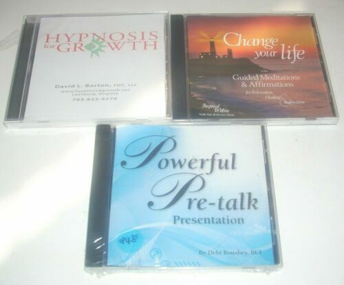 Inspired Within Change Your Life Hypnosis for Growth Powerful Pre Talk (3CD)