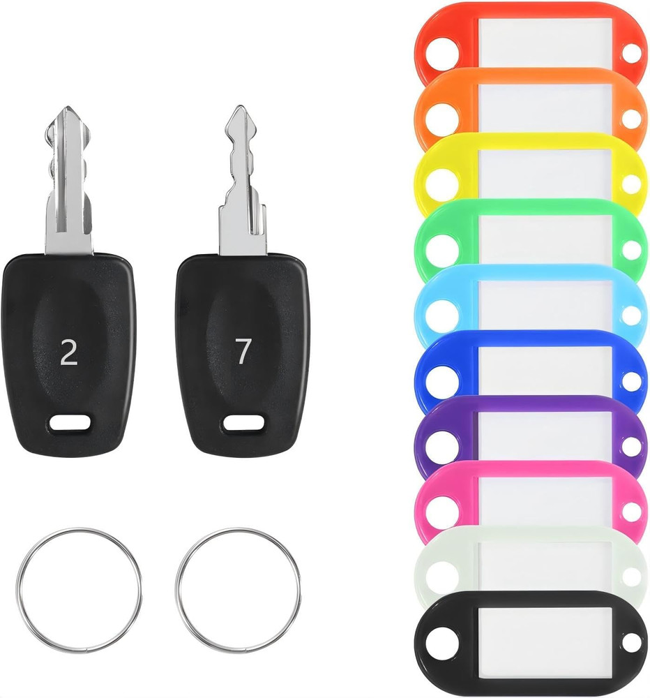 TSA Approved Universal Lock Key for Forgotten Luggage Combinations - 2 Colors