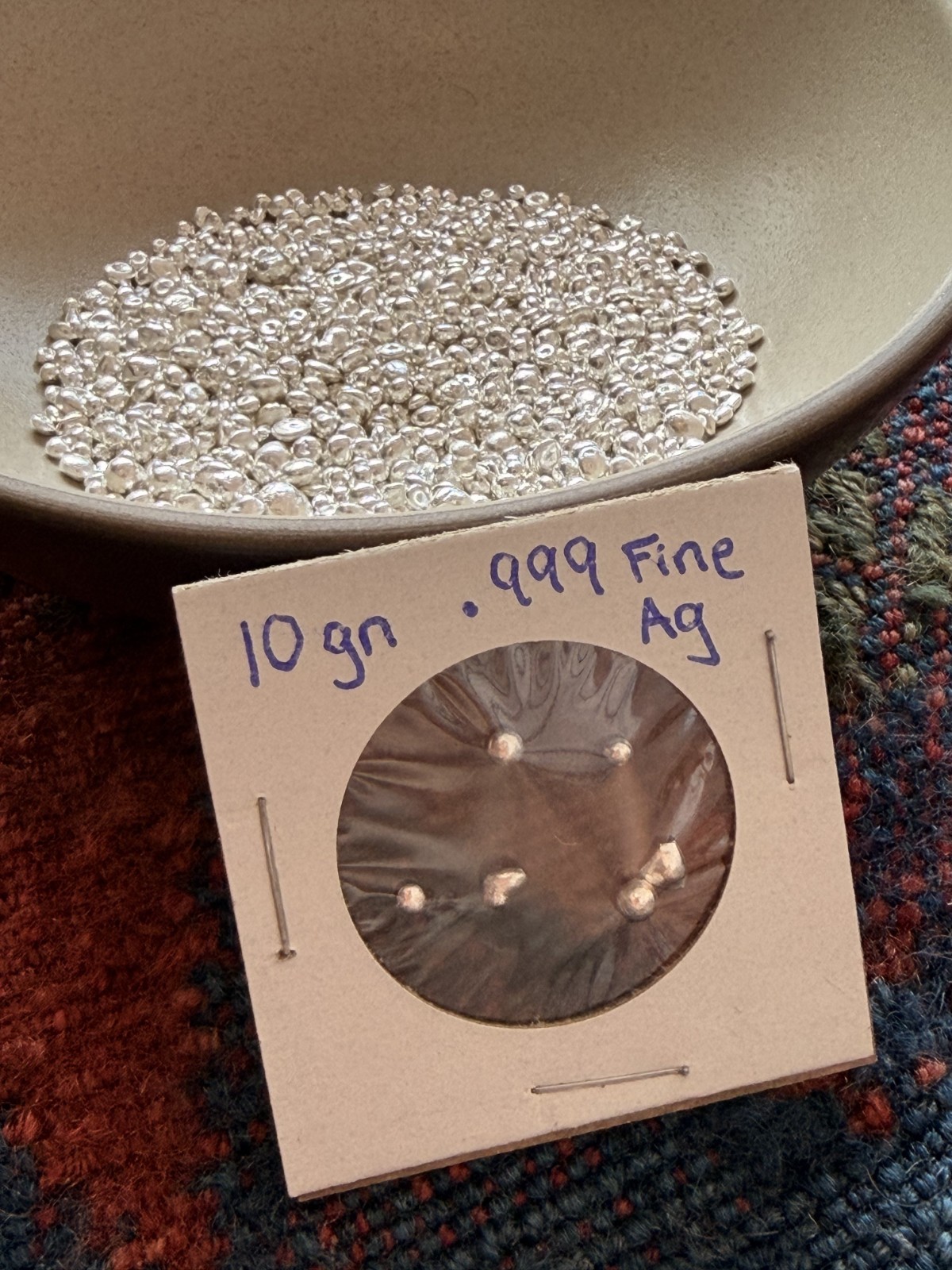 1 GRAM OF .9999 FINE SILVER SHOT - BUY ONE GET ONE FREE - FREE & FAST SHIPPING