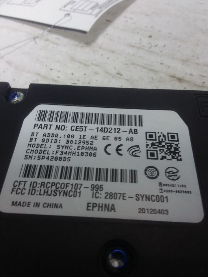 Communication Voice Recognition Sync Module Fits 12-14 EXPEDITION CE5T-14D212-AB