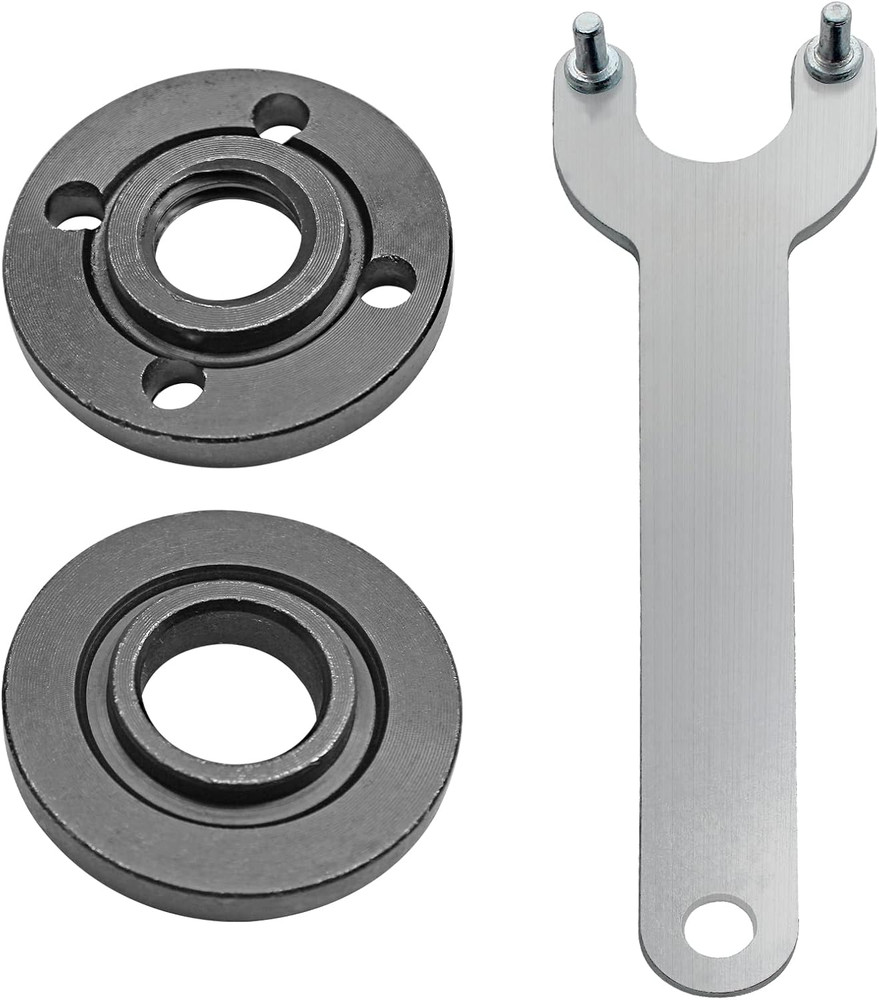 Universal Angle Grinder Wrench & 5/8-11 Flange Nut Replacement Set
