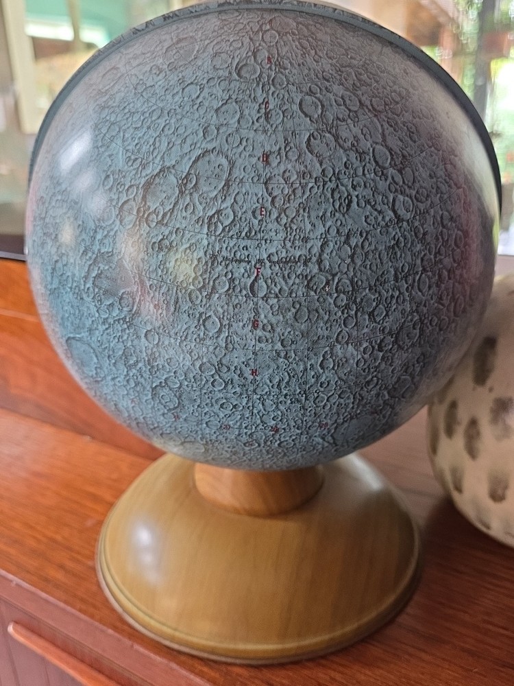 Lunar moon globe vintage