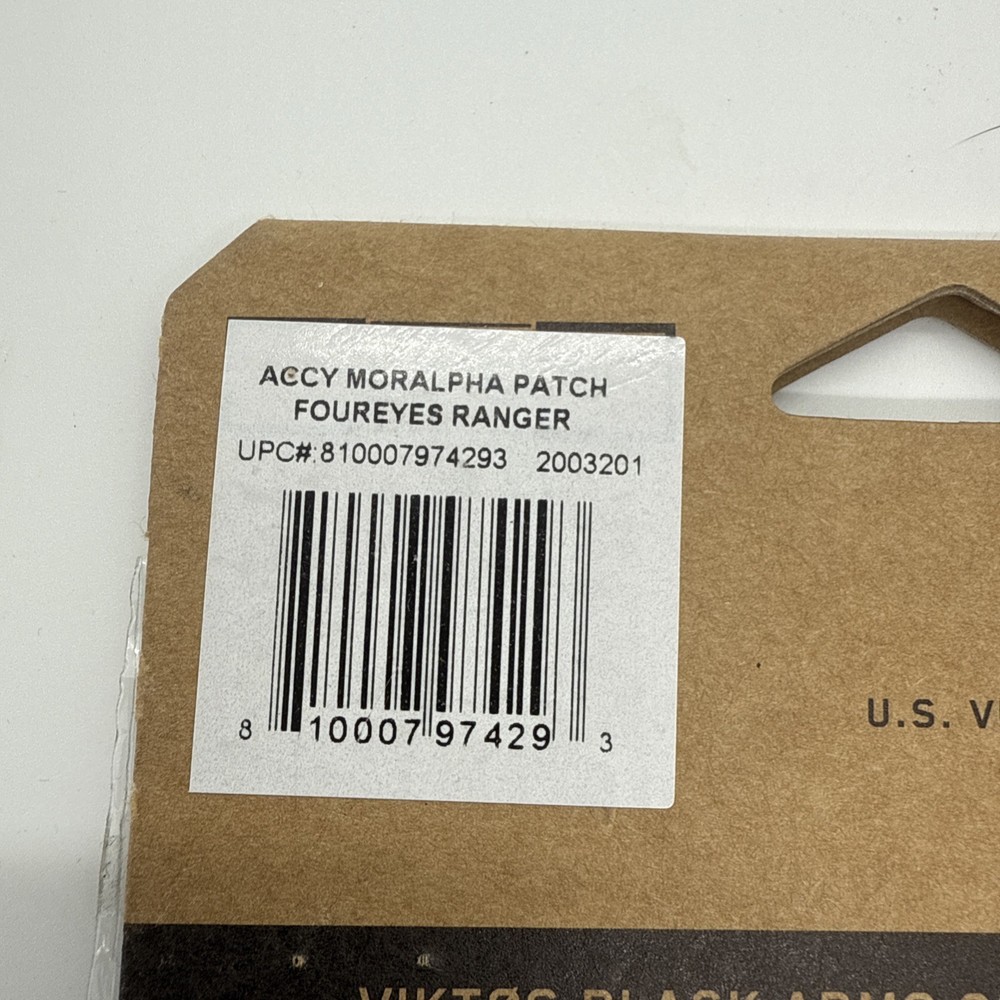 Viktos Moralpha Foureyes Ranger Patch