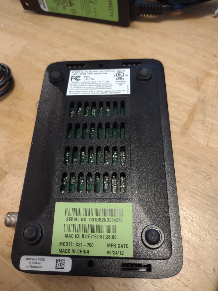 DirecTV HD Digital Satellite Receiver C31-700 (USED)
