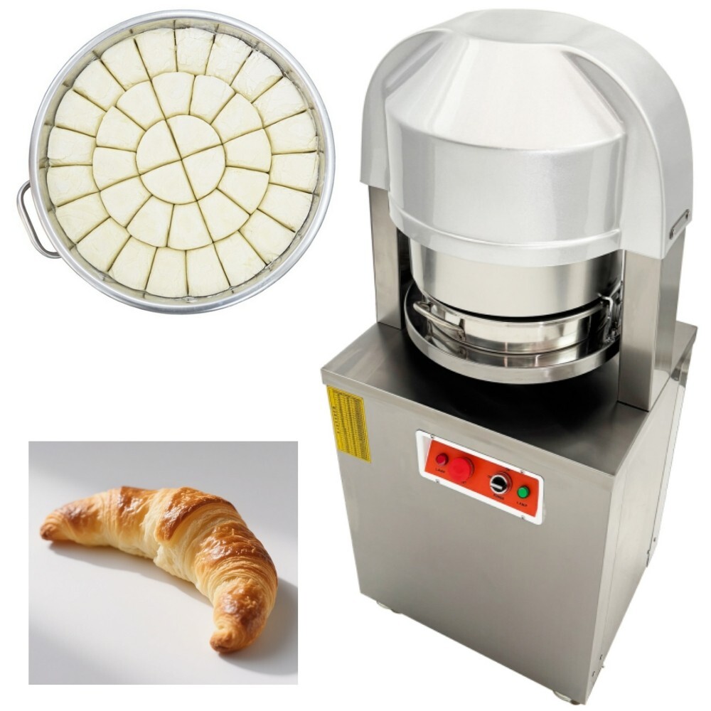 36 Pieces Automatic Bread Dough Divider Electric Dough Cutter Even Division
