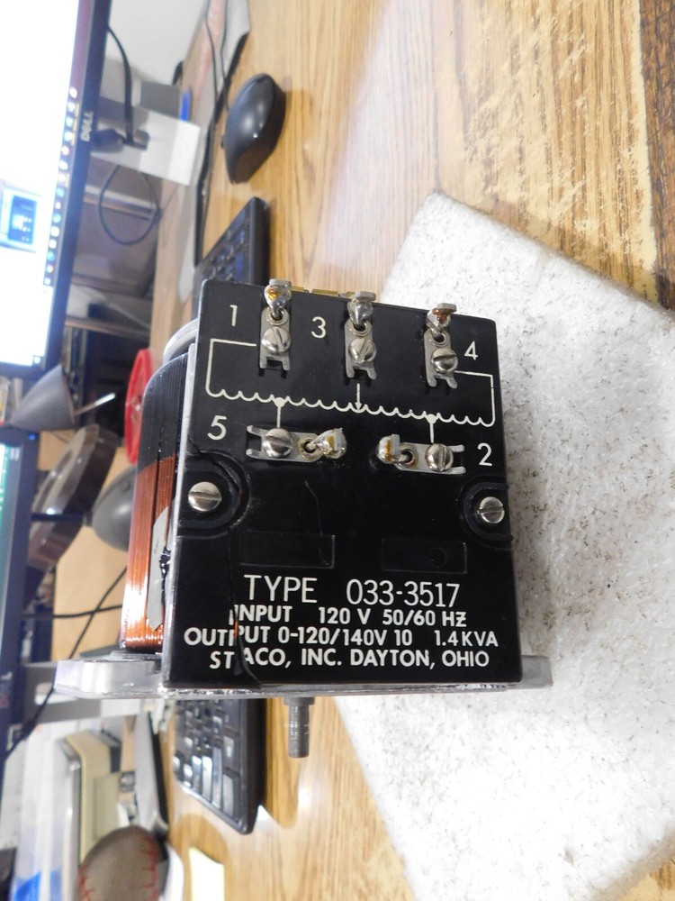 Staco Energy Model: 033-3517 Variable Transformer.