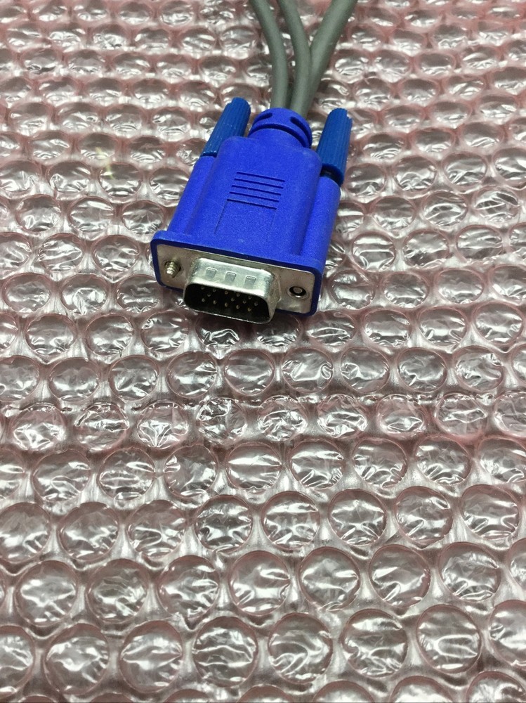 Used Avocent Modular Server KVM Switching Adapter AVRIQ-PS2 Network VGA Cable