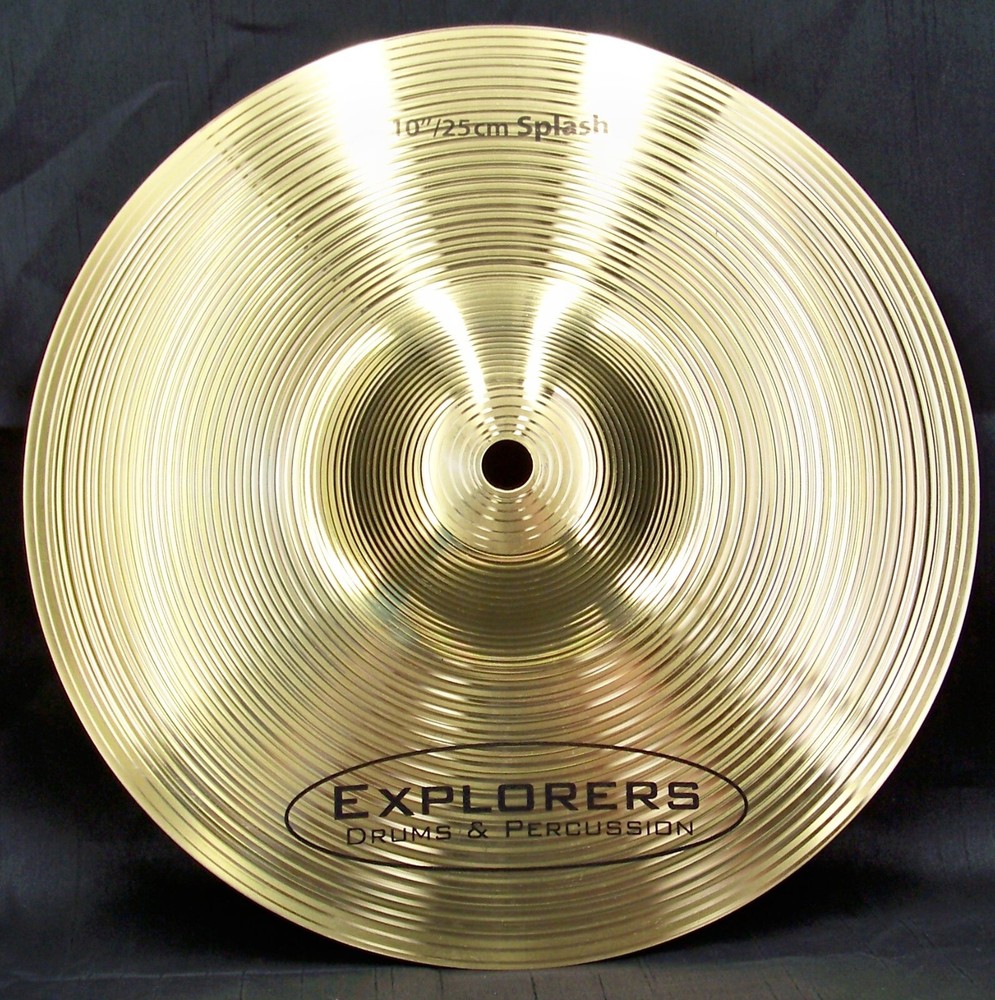 Explorers by Sabian 10" Splash Cymbal/Great Condition/Model # 91005E