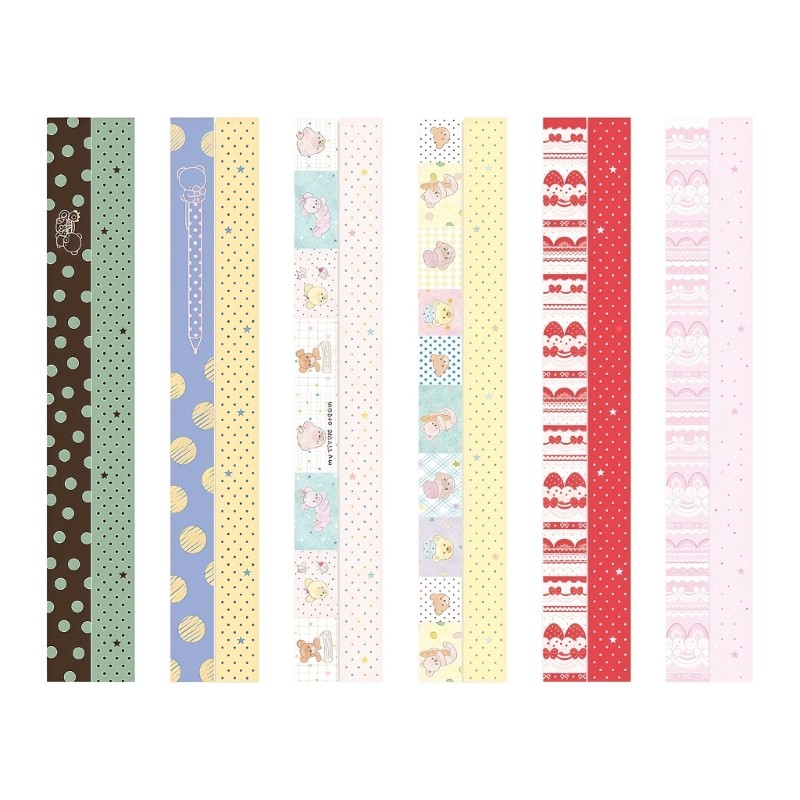 Creative Elastic Binder Soft Handmade Diary Band For A7 Notebooks With Print