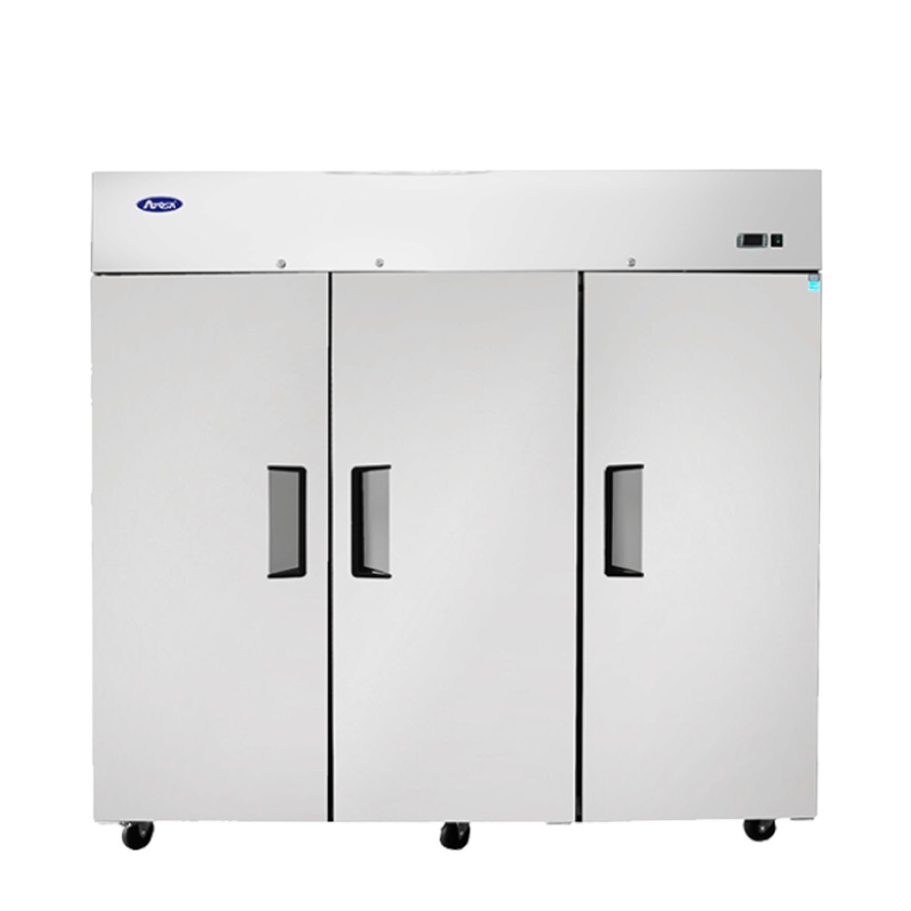 Atosa MBF8003GR, Top Mount 3-Door FREEZER
