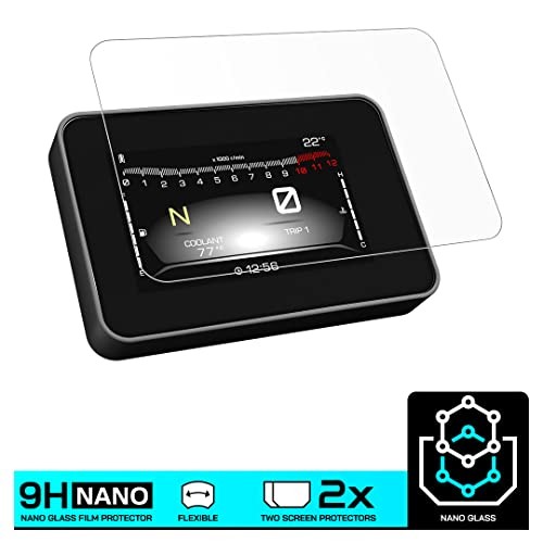 NANO GLASS Dashboard Screen Protector for MT-07 (2023-) x 2