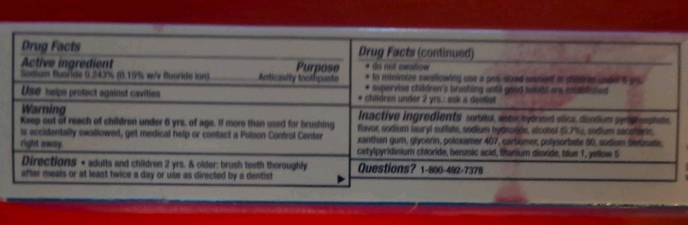Crest Complete PLUS Whitening Scope Long Lasting Mint Toothpaste 5.4 oz Exp 7/28
