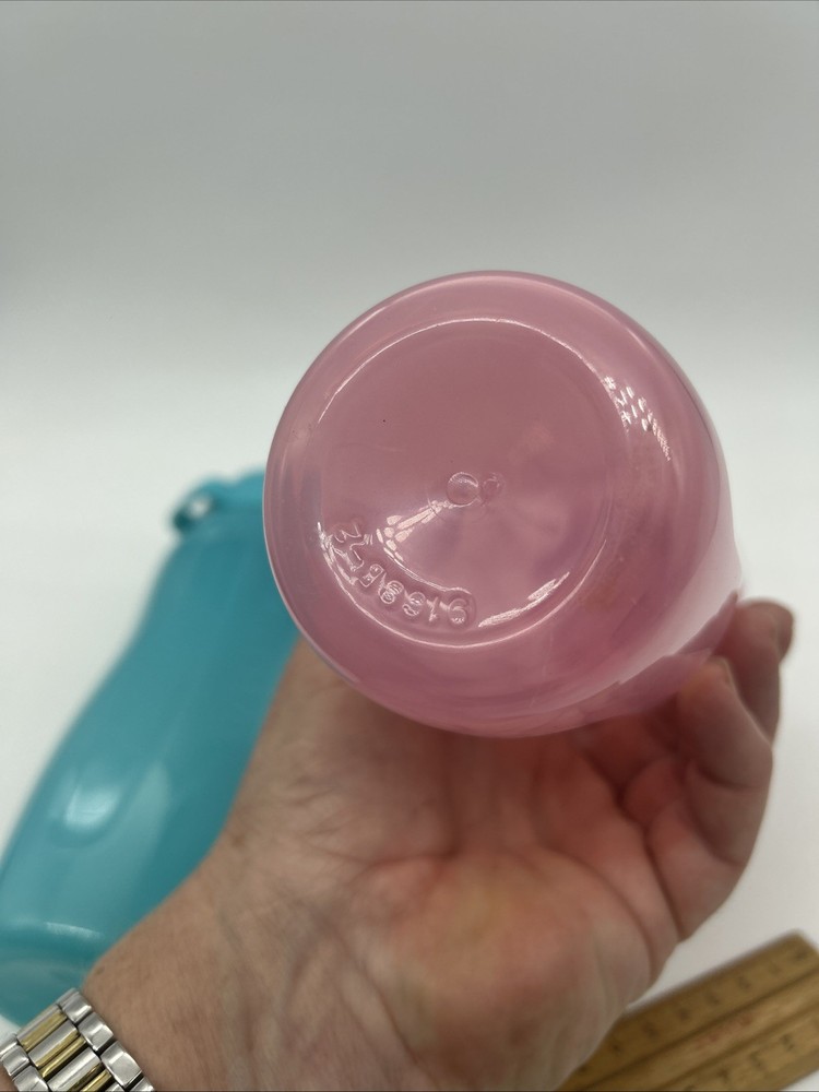 Tupperware 500ml Bottle Pair Eco Top Pink Blue Small