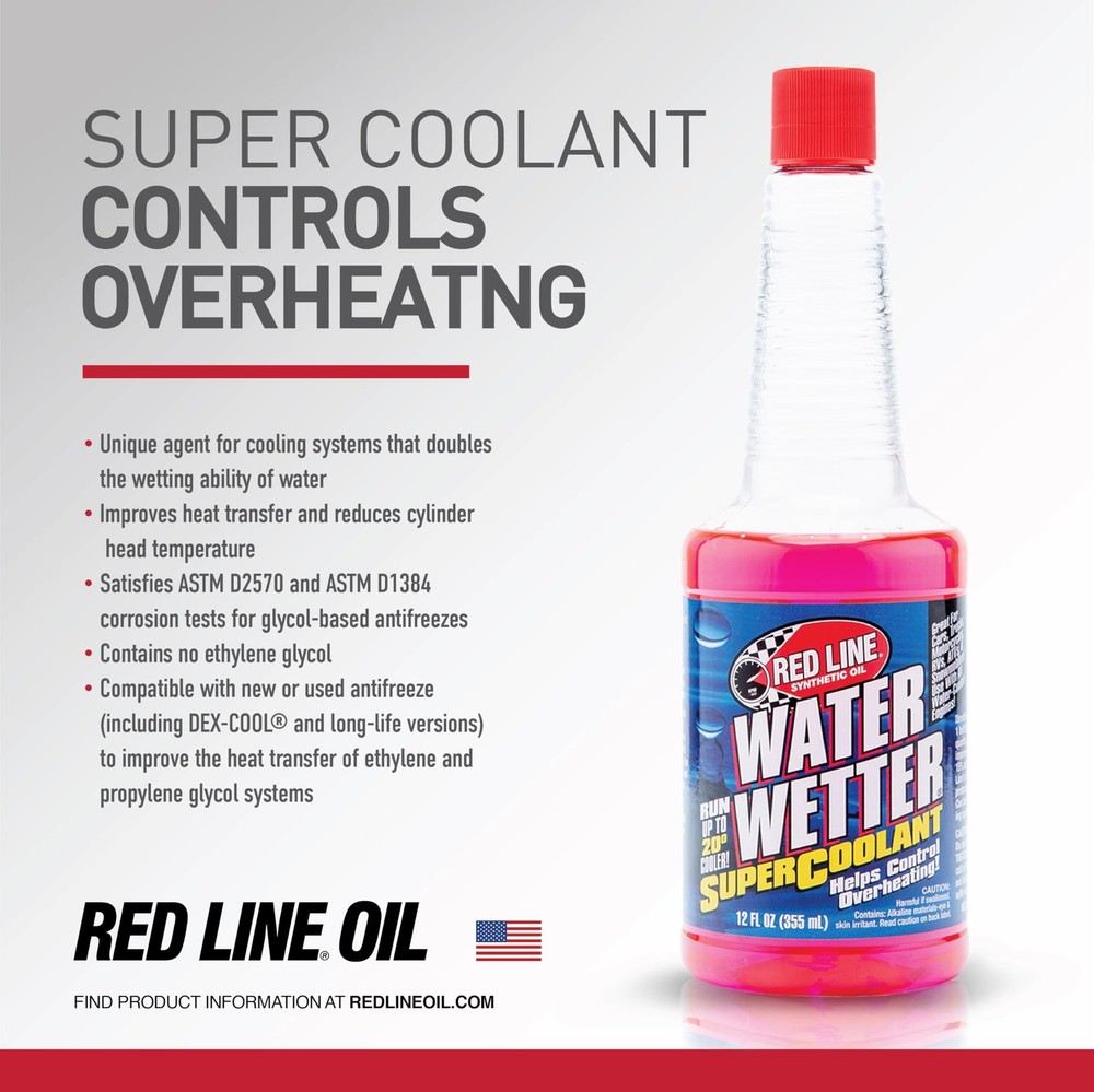 WaterWetter Super Coolant 12 Ounce Efficient Cooling Solution 2 Pack
